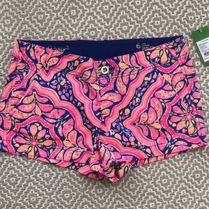 Lilly Pulitzer The Kerrie Short 3” size 6